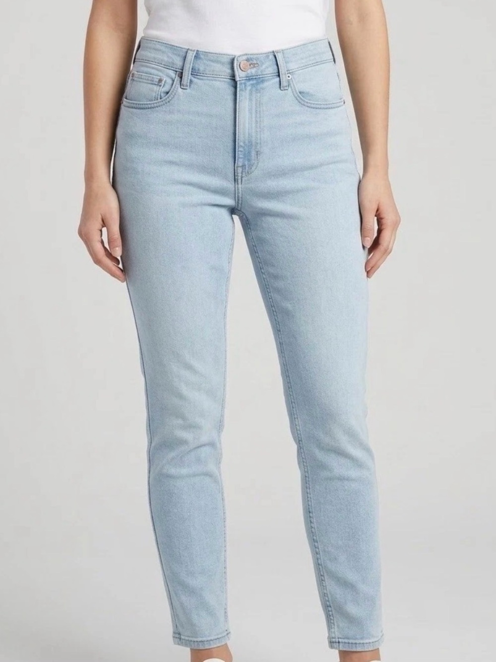 Calvin Klein Light Wash Jeans made with Repreve recycled materials 14